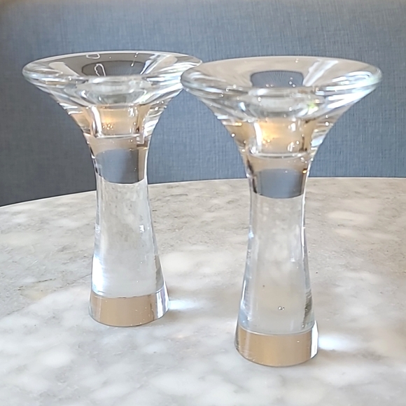 Tapio Wirkkala Iittala Finland 3412 Candlestick Pair - Picture 1 of 6